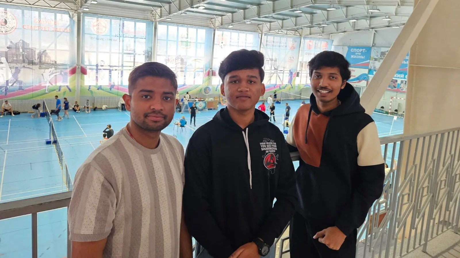 Amur Cup Badminton Championship Russia, Indian student badminton Russia, International students sports Russia