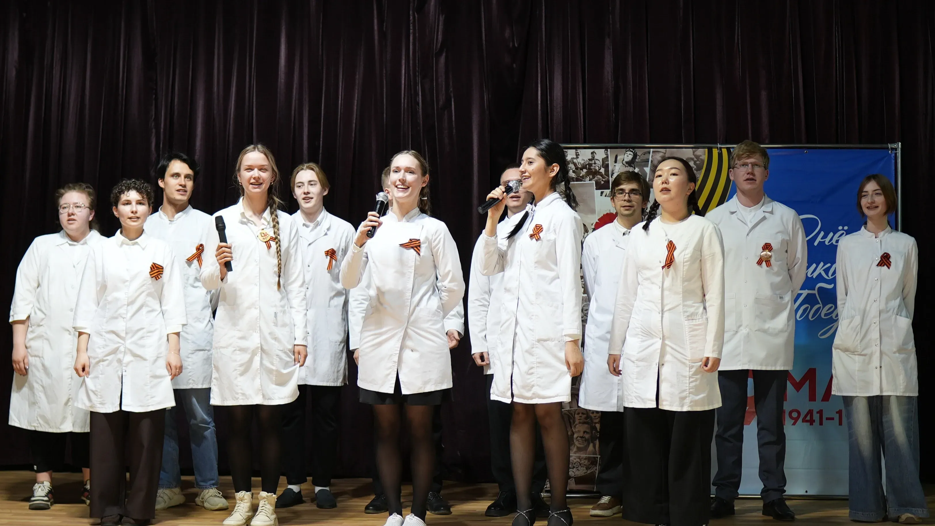 a traditional concert dedicated to the celebration of the anniversary of the Victory in the Great Patriotic War