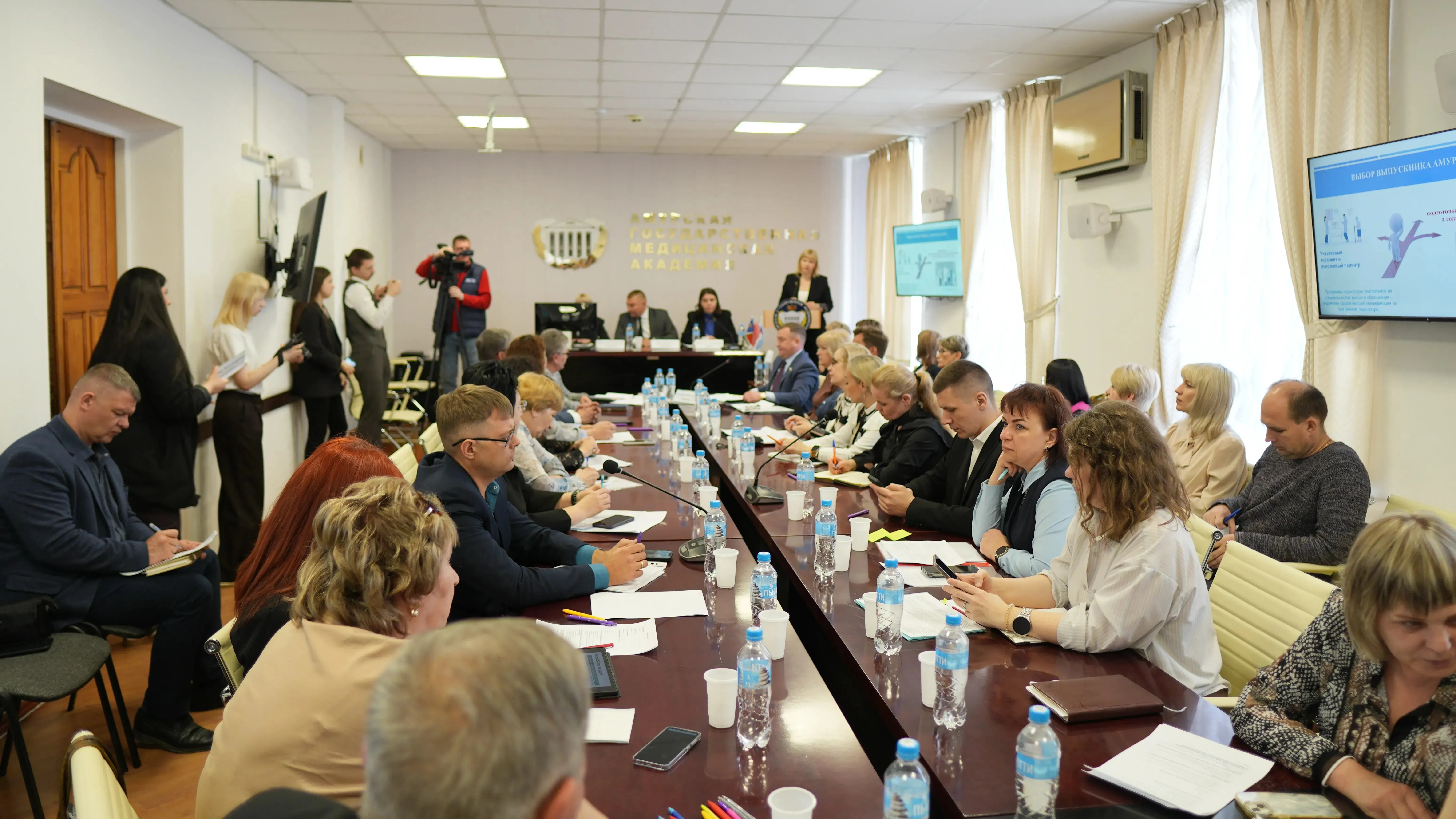 The annual distribution of sixth-year students took place at the Amur State Medical Academy