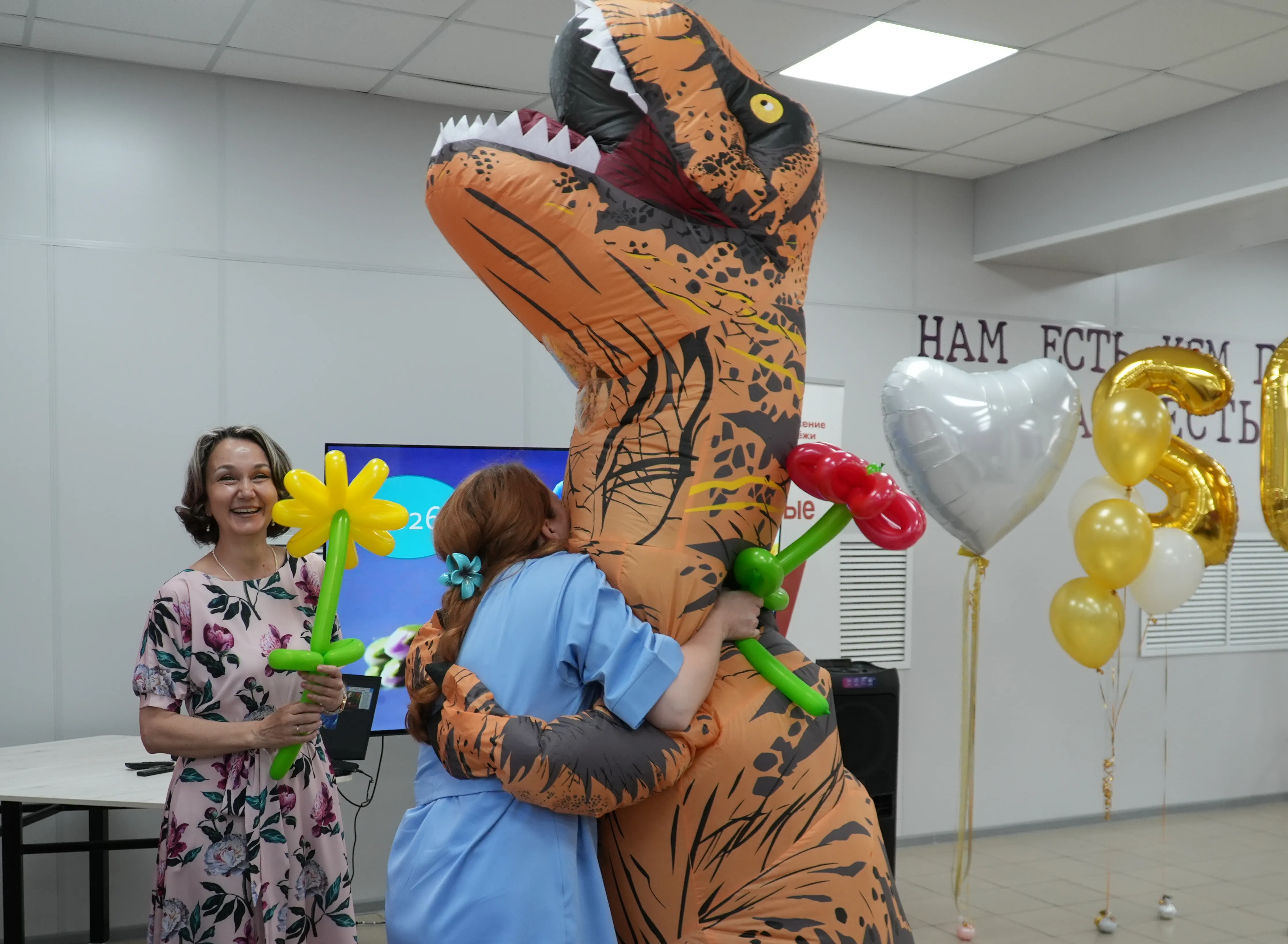 Pediatric graduates celebrating graduation in Russia