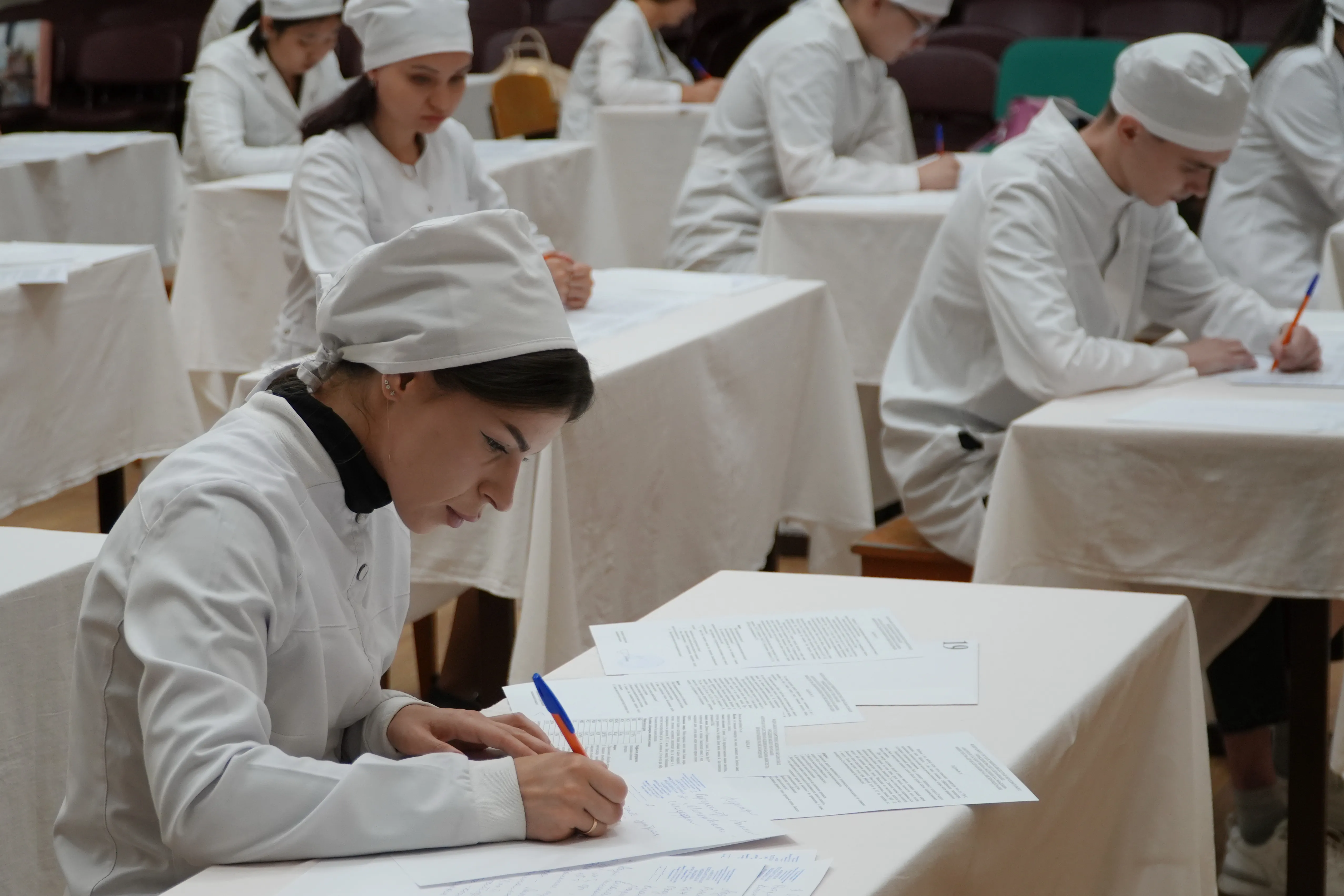 Indian students studying pediatrics in Russia