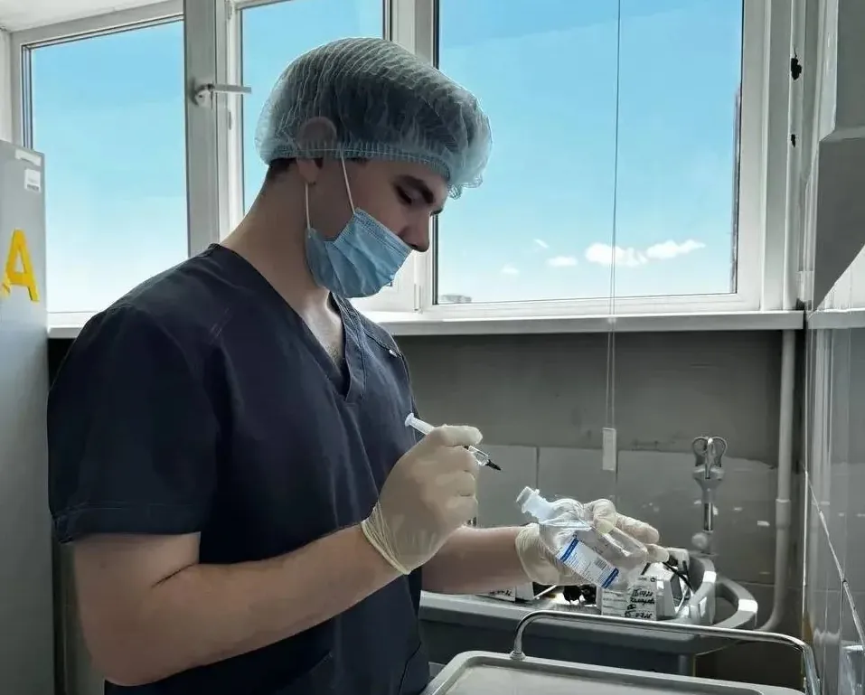Amur State Medical Academy students completing summer medical practice in Russia